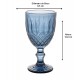 Jogo 6 Taças 345ml Vidro Greek Azul